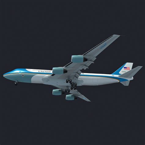 Air Force One Landing Scene 3D model | CGTrader