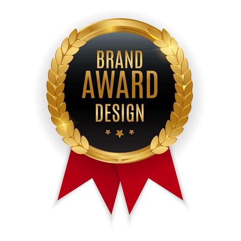 Premium Quality Gold Medal Badge. Label Seal Brand Award Design Isolated on White Background ...