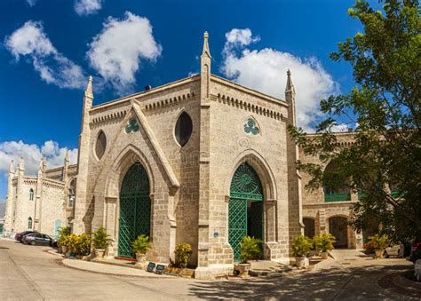 Parliament Building in Bridgetown in Barbados Stock Image - Image of ...