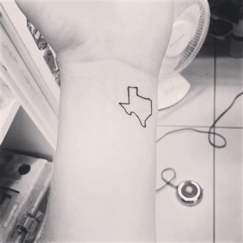 Tiny Texas wrist Tattoo | Wrist tattoos for guys, Small wrist tattoos, Matching tattoos