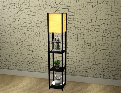 Floor Lamp with Shelves - LeeFish