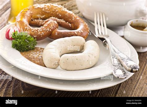 bavarian weisswurst breakfast Stock Photo: 62554429 - Alamy