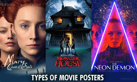 14 Different Types of Movie Poster design ideas with examples