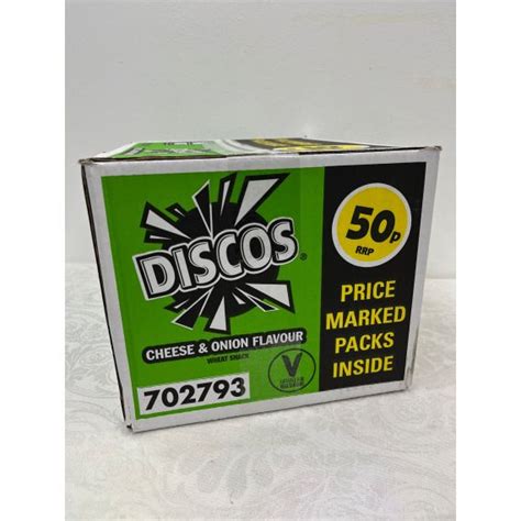 Discos Cheese & Onion 30 x 34g Box