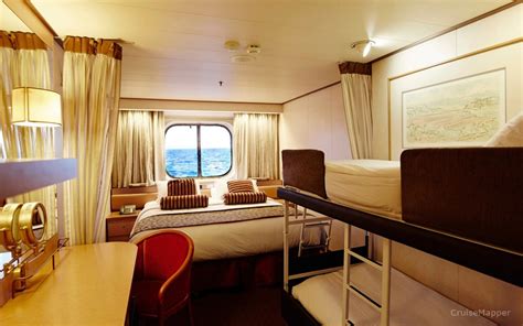 Pacific Explorer cabins and suites | CruiseMapper