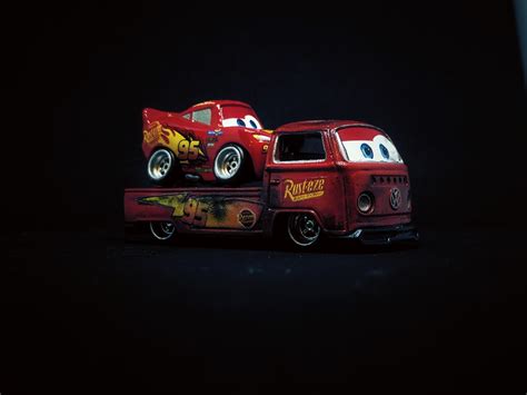 Lightning McQueen 'Cars' Decals | Custom Hot Wheels & Model Cars