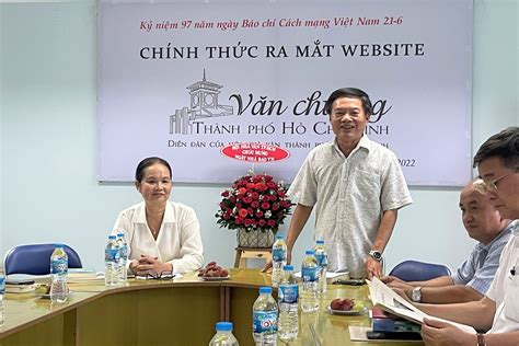 Hội Nhà văn TP.HCM chính thức ra mắt website ‘Văn chương TP.HCM’