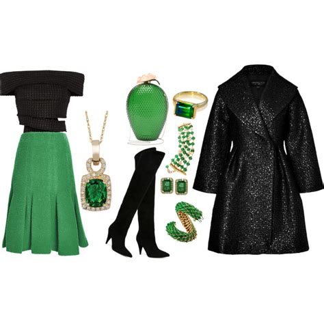 Green and black outfit ideas - My Fashion Wants