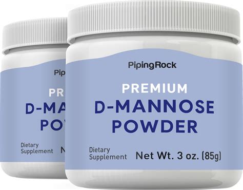 D-mannose Powder | Urinary Tract Support Supplement | PipingRock Health Products