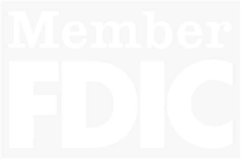 Member Fdic Logo White, HD Png Download - kindpng