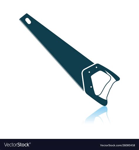 Hand saw icon Royalty Free Vector Image - VectorStock