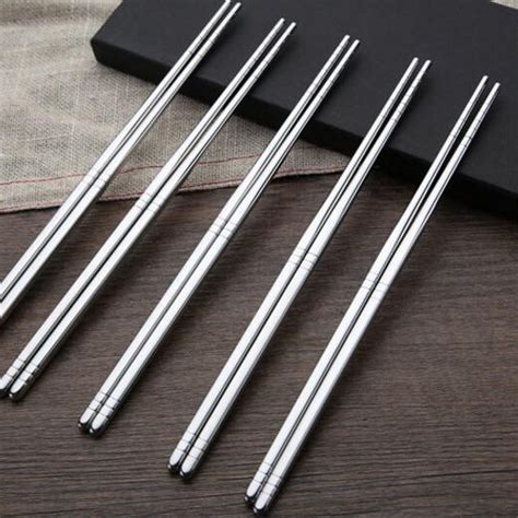 Chopsticks - Food Grade Stainless Steel - Reusable | Earthlove