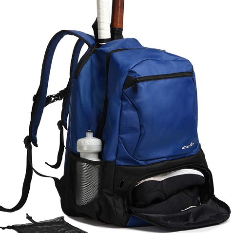 Athletico - Athletico Premier Tennis Backpack - Tennis Bag Holds 2 Rackets in Padded Compartment ...