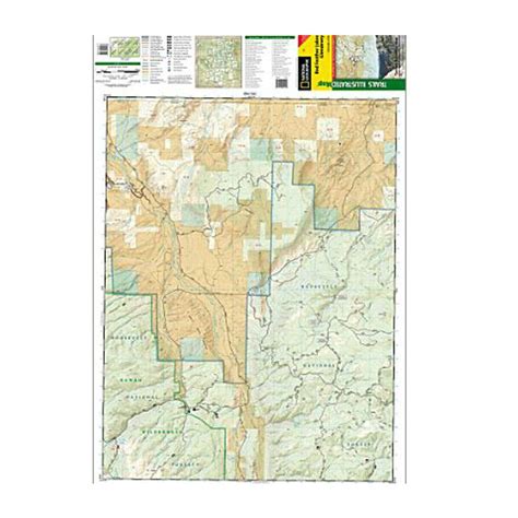 National Geographic Red Feather Lakes/Glendevey Trail Map - Item# 702295 | Sportsman's Warehouse