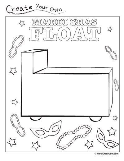 Mandy Rose Info: Mardi Gras Parade Coloring Pages