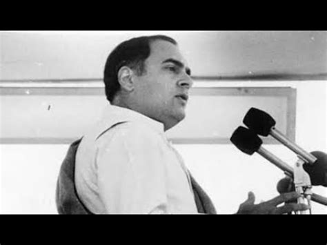 Rajiv Gandhi - speech to the people of India part - 1 - YouTube