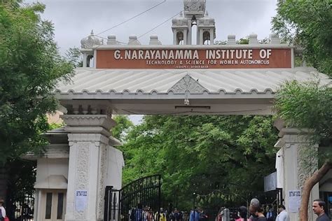 G. Narayanamma Institute of Technology and Science Hyderabad B.Tech Review by Student - Harini ...