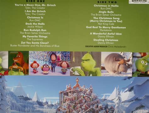 Various LP: The Grinch - Soundtrack (LP, Colored Vinyl, Ltd.) - Bear Family Records