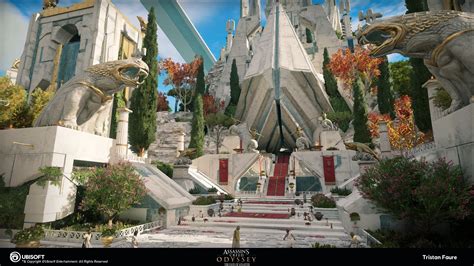 ArtStation - Assassin's Creed Odyssey : Atlantis - Atlas, Tristan Faure Fantasy City, Fantasy ...