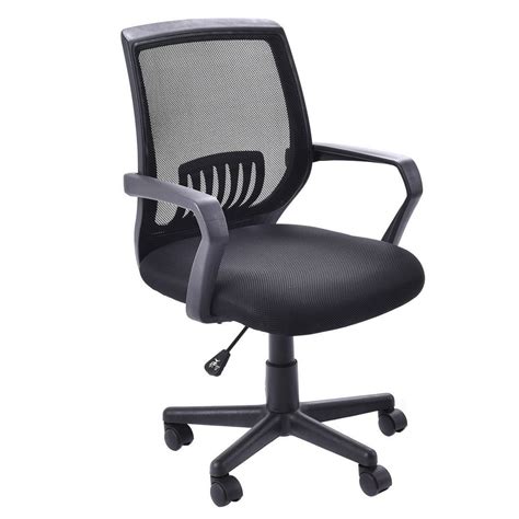 Modern Ergonomic Mid-back Mesh Computer Office Chair Desk Task Task ...