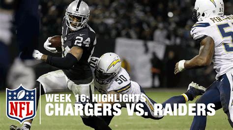 Chargers vs. Raiders | Week 16 Highlights | NFL - YouTube