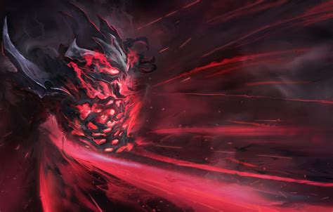 🔥 Download Wallpaper The Demon Art Dota Shadow Fiend Nevermore Image by ...