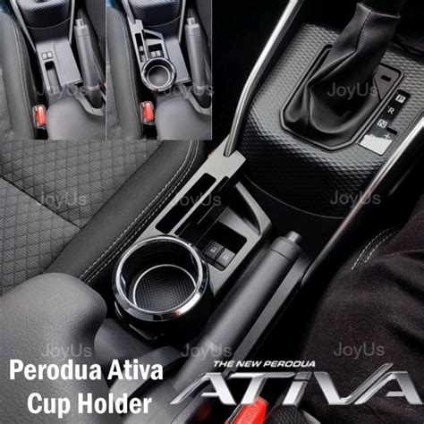 Perodua Ativa Custom Fit Cup Holder Ativa Accessories 【READY STOCK ...