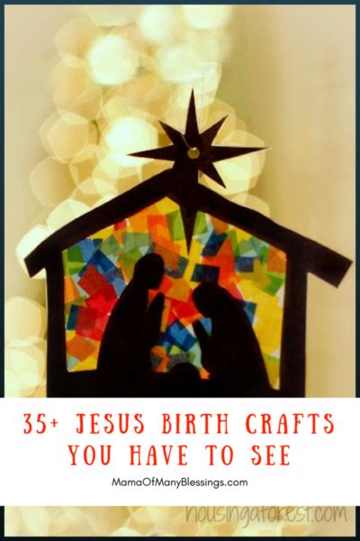 35+ Absolutely Beautiful Jesus Birth Crafts That You Have To See