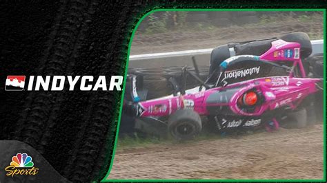 Simon Pagenaud withstands harrowing IndyCar Series Mid-Ohio practice ...