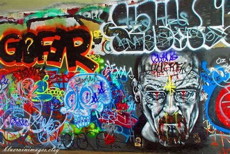 Urban Art, Graffiti Art, Street Art by bluerainimages on Etsy