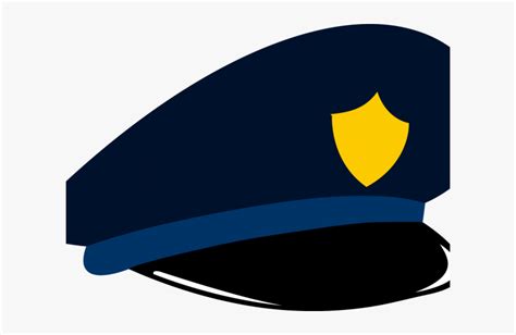 Cartoon Police Hat Png, Transparent Png - kindpng