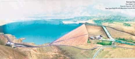 The future Orontes river Dam seen from Lebanese side © Fadi G. Comair ...