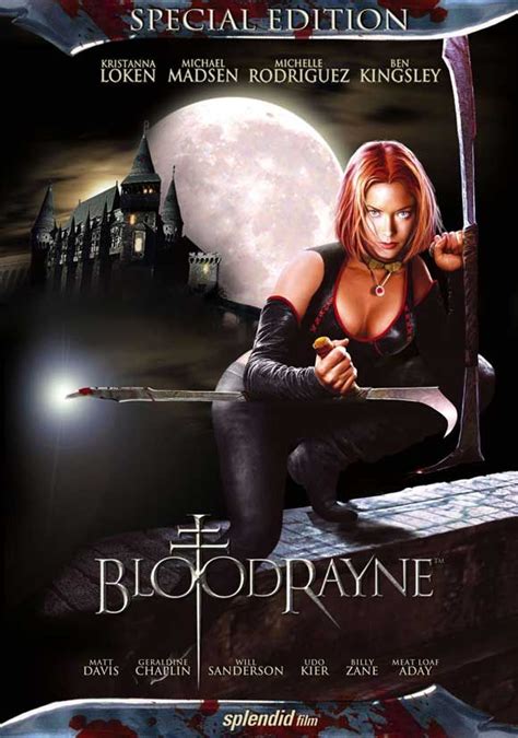 Bloodrayne Movie Poster 27x40 German Kristanna Loken Michelle | Movie posters, Movie collection ...