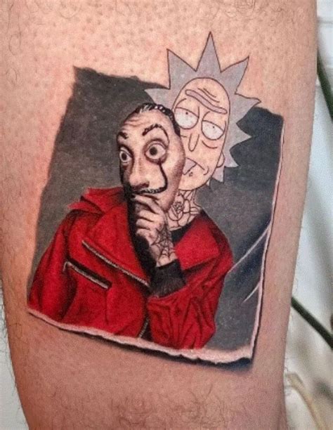 35+ Amazing Rick Sanchez Tattoos with Meanings and Ideas - Body Art Guru