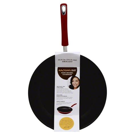 Rachael Ray Porcelain 12.5" Enamel Non-Stick Open Skillet - Walmart.com