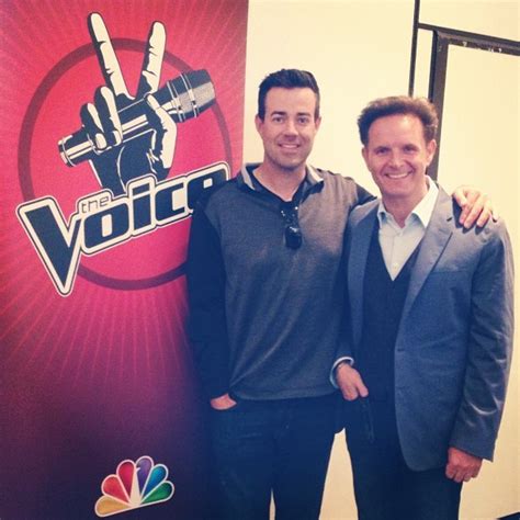 NBC's The Voice — Carson Daly and Mark Burnett at today’s special...