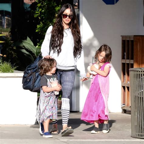 Megan Fox's Kids, Noah and Bodhi, Wear Dresses to the Playground!