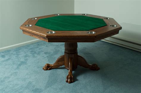 Plans for a DIY poker table. Maybe I can turn this into a gaming table. | Octagon poker table ...