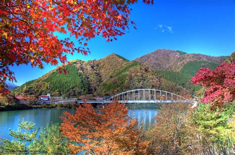 Tlcharger Fond d'ecran feuilles d'automne, lac, Tanzawa, Japon Fonds d'ecran gratuits pour votre ...