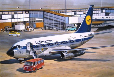 Boeing 737-100 (Lufthansa) - AviationMegastore.com