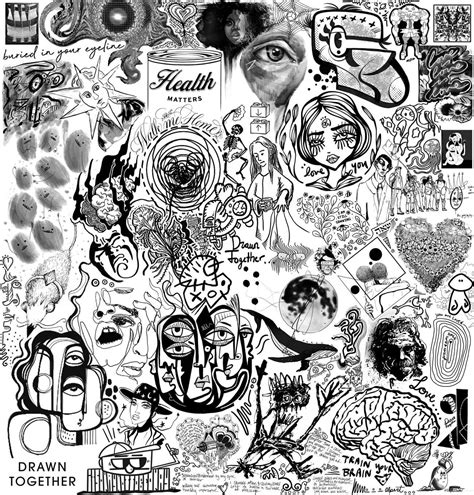 Drawn Together: Mental Health Awareness 55 NFT Artists’ Collaboration ...