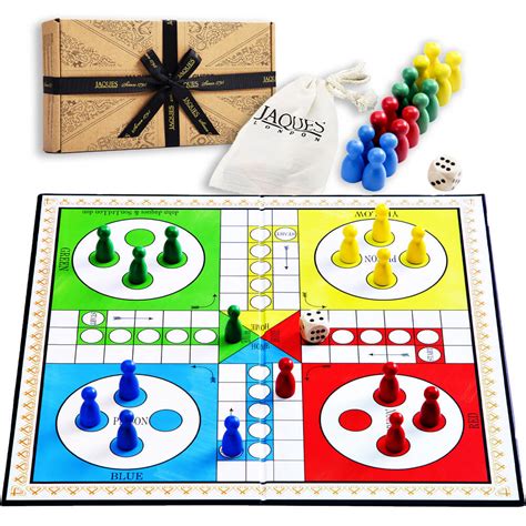 Ludo Board Game | 12" Folding Ludo Board