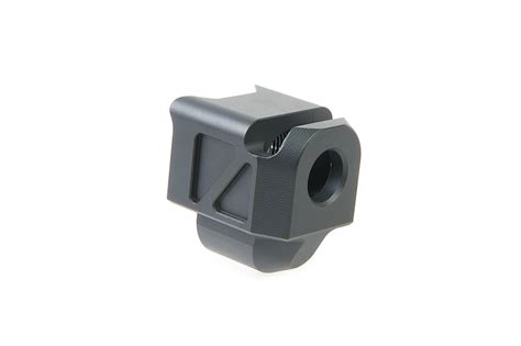 Pro-Arms Aluminum CNC PMM Compensator for Umarex (VFC)G19X/G19 Gen 4/G17 Gen 5 GBB Pistol-Black ...