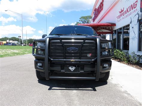 Ford F150 Grill Guard and Black Out Accessories - TopperKING : TopperKING | Providing all of ...