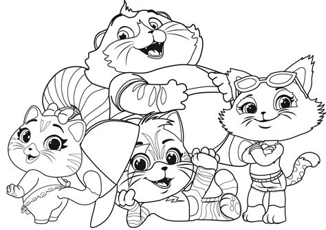 Free 44 Cats coloring pages - YouLoveIt.com