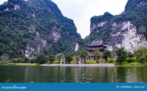 Ninh Binh Bai Dinh Buddhism Pagoda Stock Image - Image of cultural ...