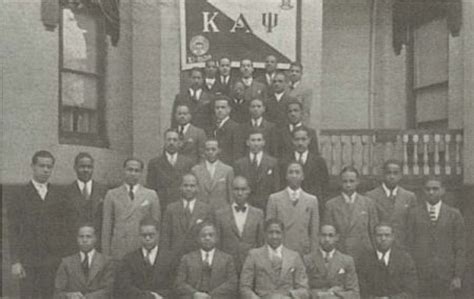 Kappa Alpha Psi Fraternity (1911- ) •