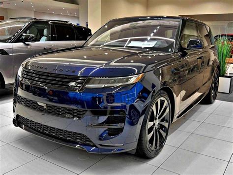 2023 Portofino Blue Range Rover Sport, Luxurious SUV | Range Rover Fans