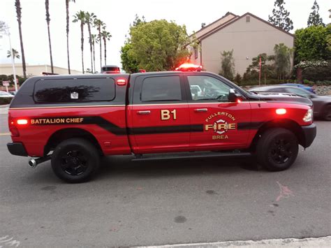 Fullerton Fire Department's new Battalion Chief Vehicle : r/FireTrucks