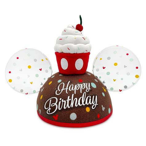 Mickey Mouse ''Happy Birthday'' Ear Hat for Adults | Disney Store